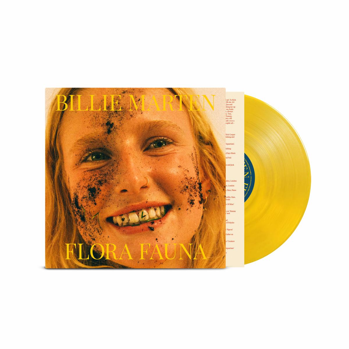 Flora Fauna: Signed Transparent Sun Yellow Vinyl LP