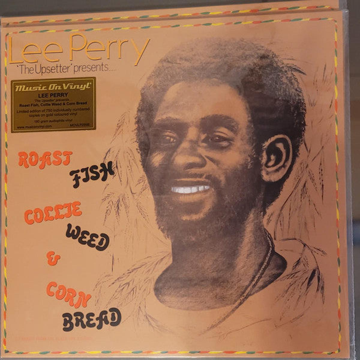 PERRY LEE 8211 ROAST FISH COLLIE WEED 8230 GOLD VINYL 8211 LP
