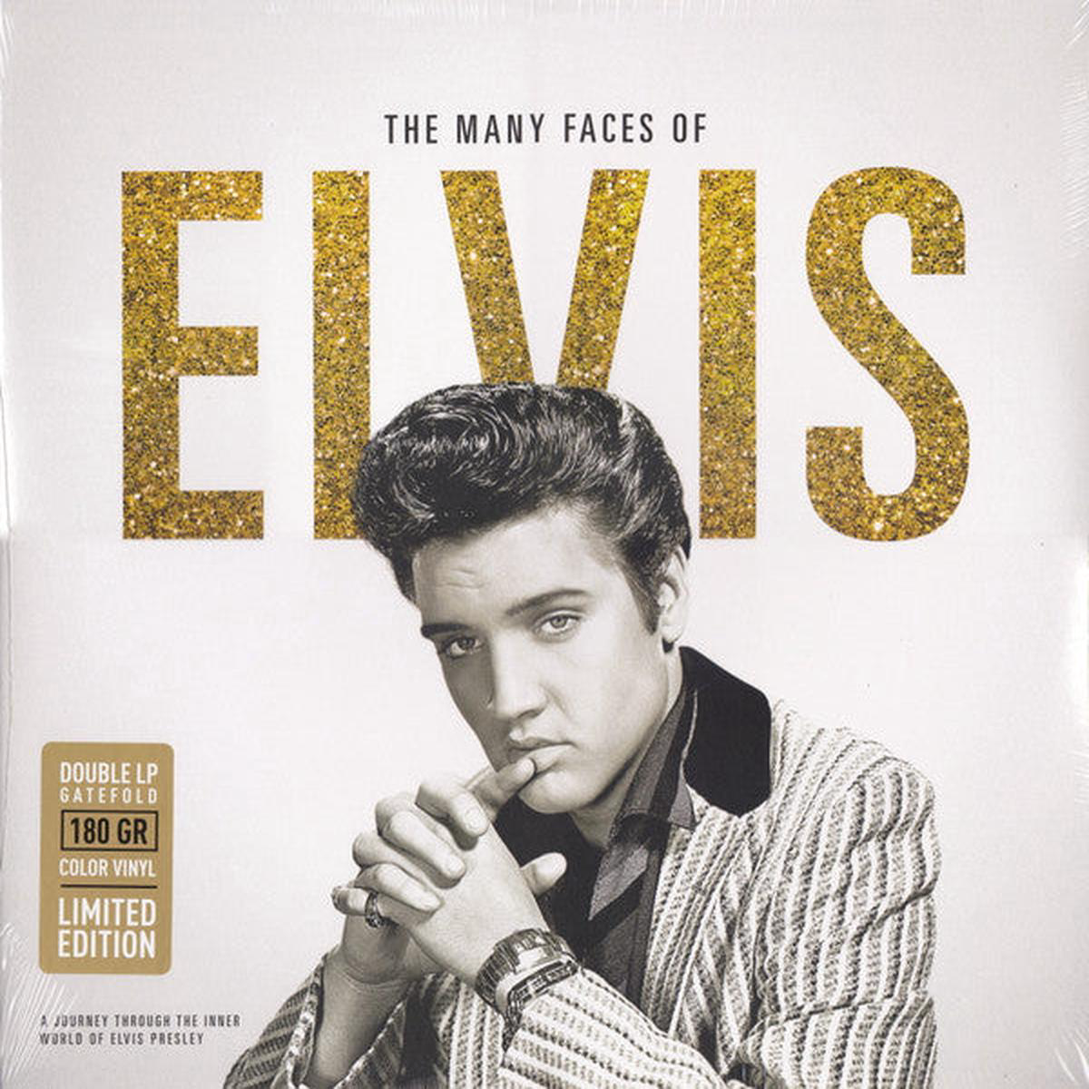 PRESLEY ELVIS VARIOUS 8211 MANY FACES OF 2LP WHITE VINYL 8211 LP