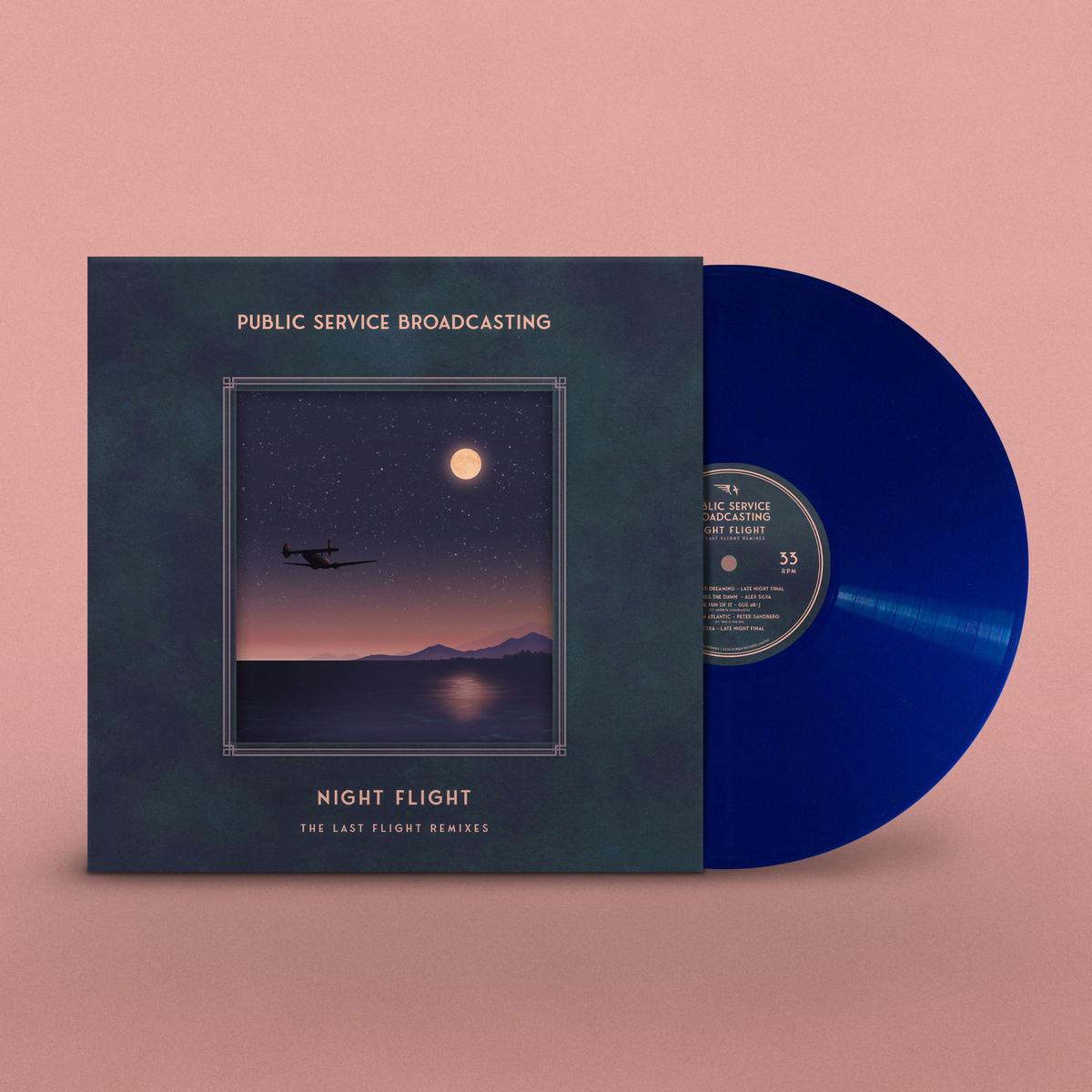 Night Flight - The Last Flight Remixes: Midnight Blue Vinyl LP