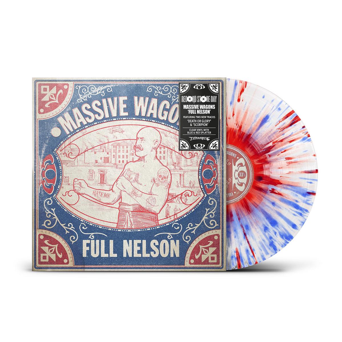 Massive Wagons - Full Nelson - 1LP - Blue Red White Splatter Vinyl [Record Store Day 2026]