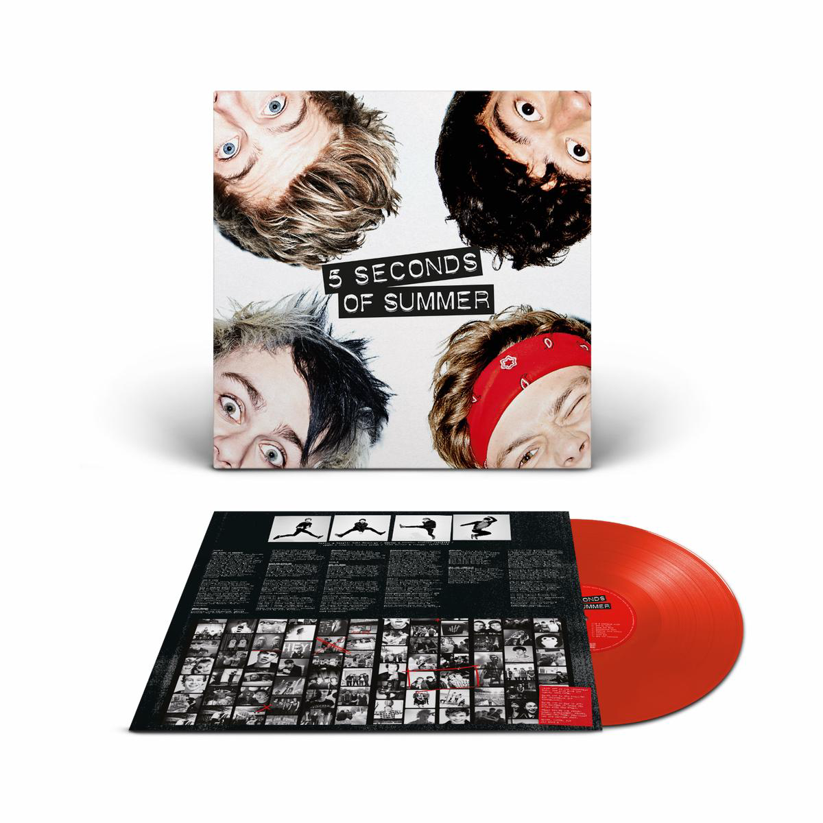 5 Seconds Of Summer (10 Year Anniversary) Red Vinyl LP