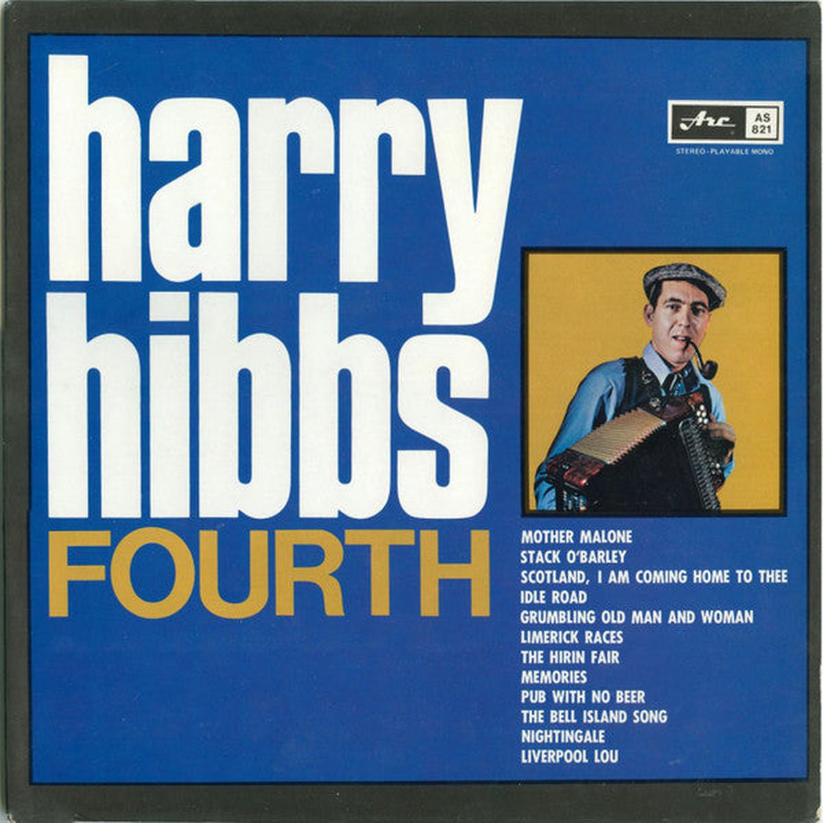 Harry Hibbs Harry Hibbs' Fourth 1970 Folk (vinyl lp) Mint