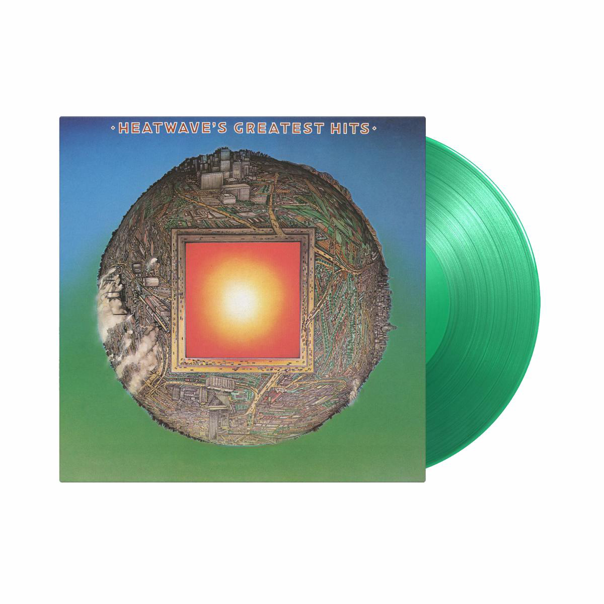 Heatwave8217s Greatest Hits Limited Translucent Green Vinyl LP