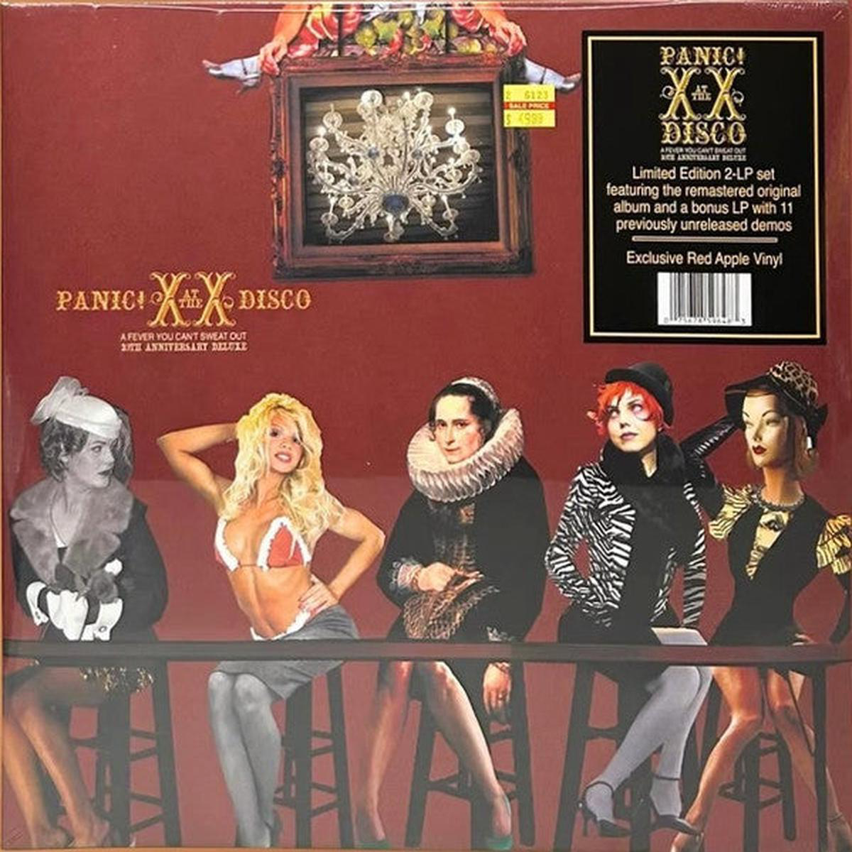 PANIC AT THE DISCO 8211 FEVER YOU CAN8217T SWEAT OUT RED 2LP SET 8211 LP