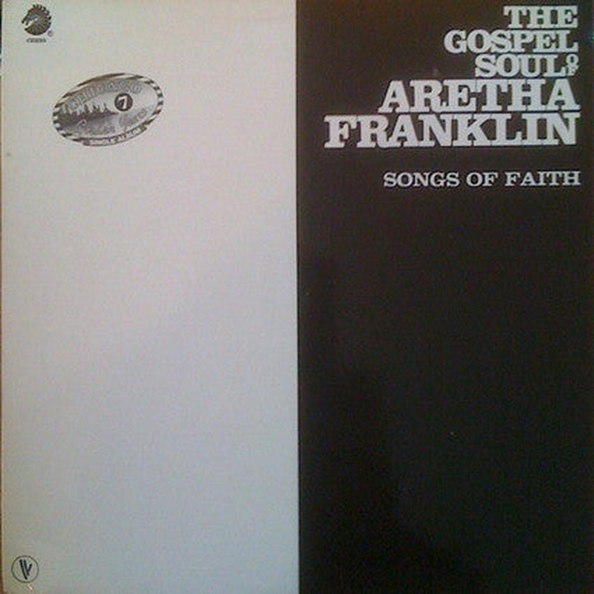 Aretha Franklin  Songs Of Faith - 1981-Blues Style: Gospel ( Rare Vinyl )