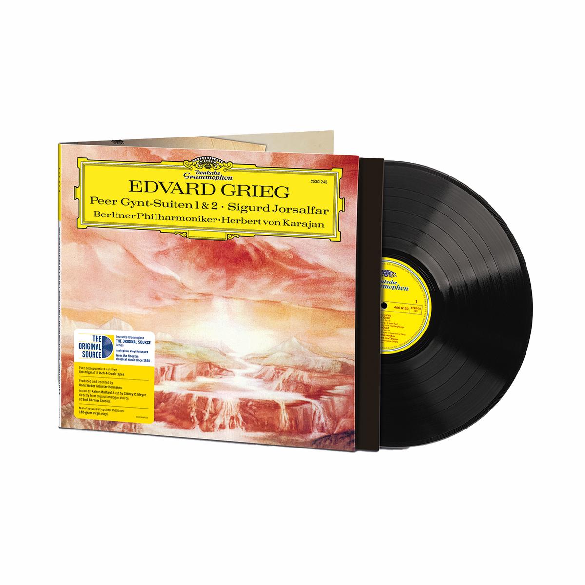 Grieg: Peer Gynt Suite Nos. 1 & 2 / Grieg: Sigurd Jorsalfar, Op. 56: Vinyl LP