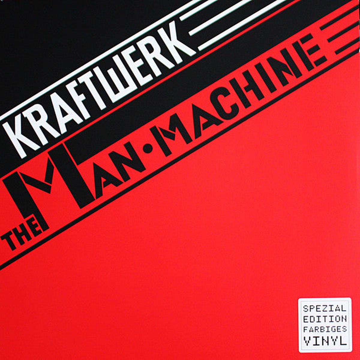 Kraftwerk  The Man Machine - RED COLOURED VINYL LP - NEW