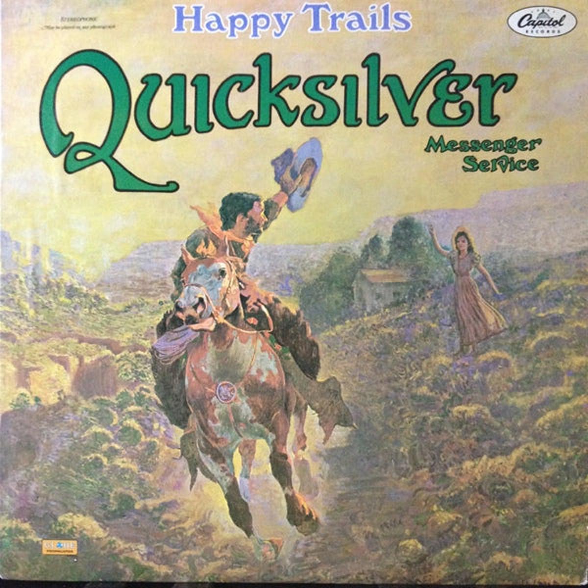 Quicksilver Messenger Service Happy Trails 1969 Repress