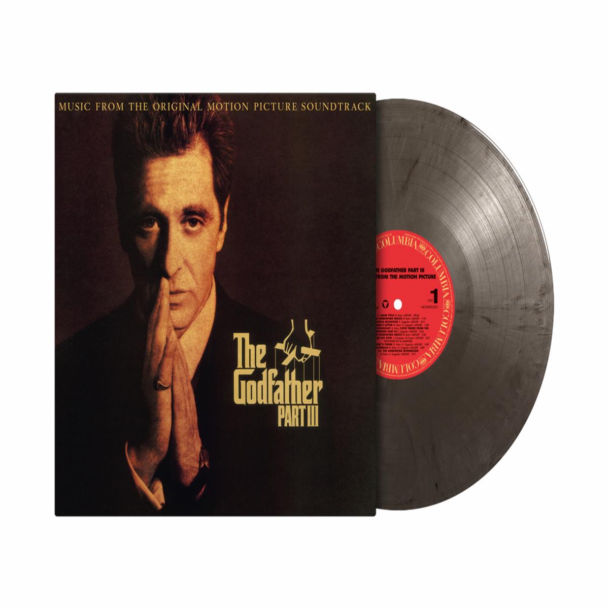 The Godfather Part III (Original Soundtrack): Limited Edition Silver & Black Marbled Vinyl LP