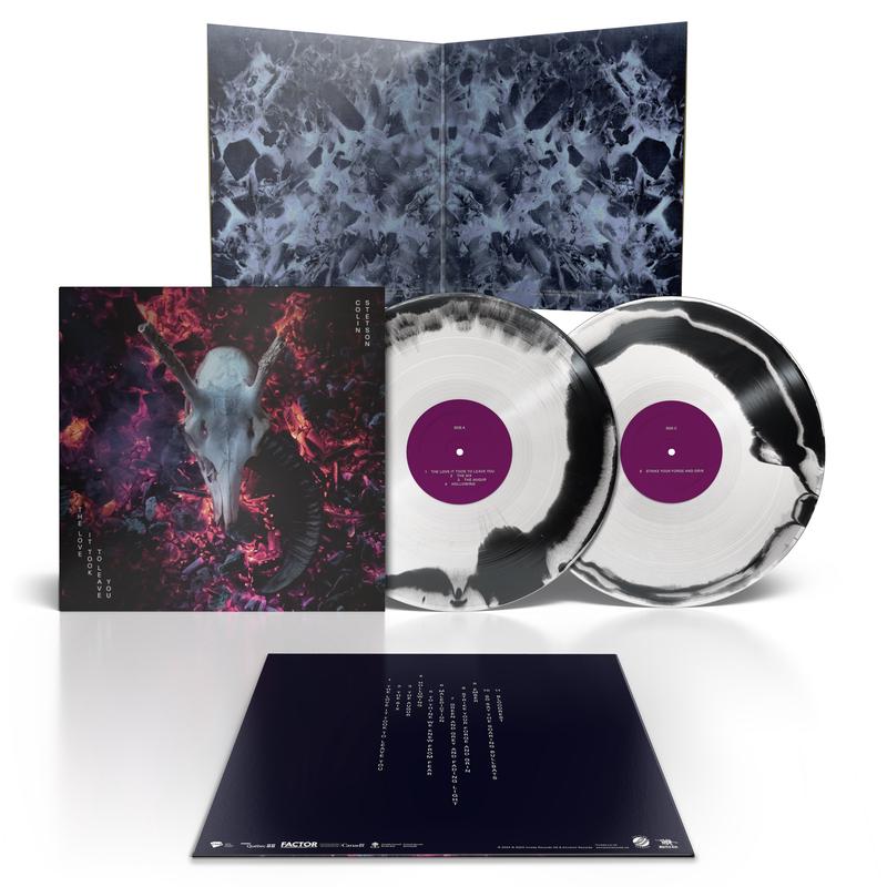 The Love It Took To Leave You: Black & White Swirl Vinyl LP