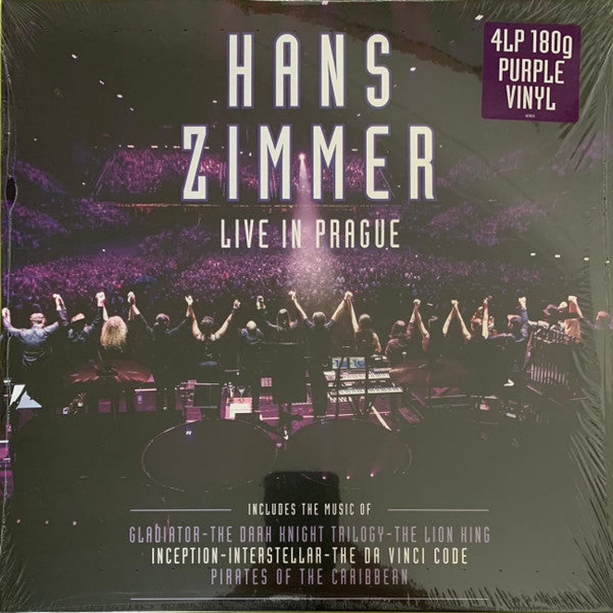 ZIMMER, HANS - LIVE IN PRAGUE : 4LP PURPLE VINYL - LP