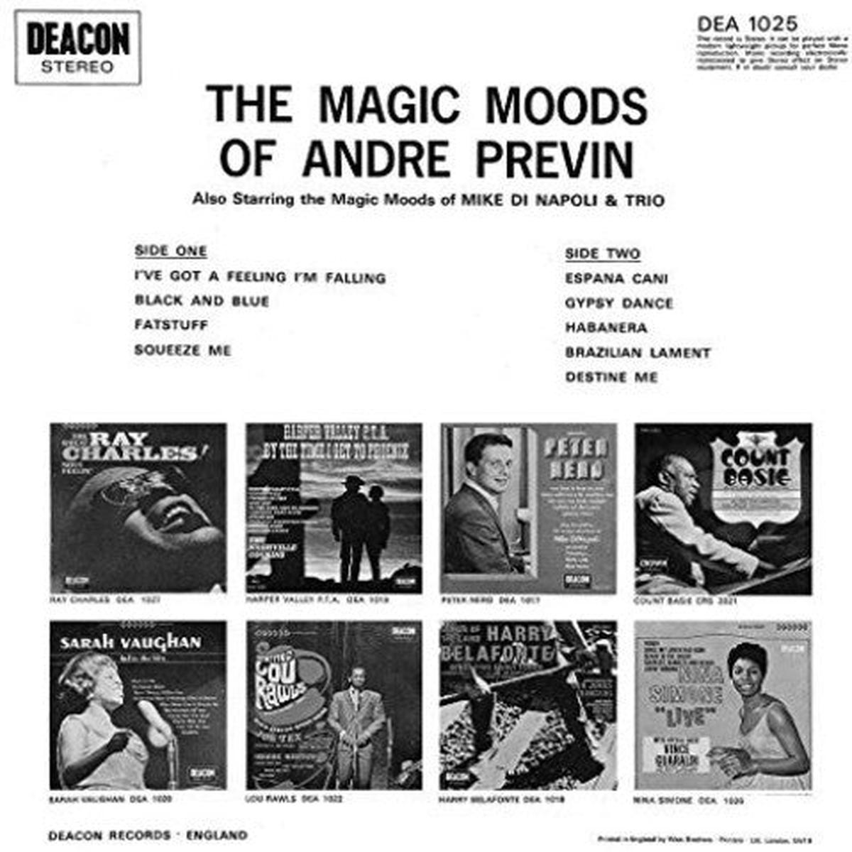 Andre Previn: (2 LP) In A Popular Mood (Emily) - VINYL LP