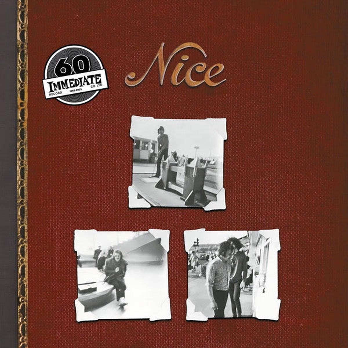 NICE - NICE (BLOOD RED/BLACK/WHITE SPLATTER) - LP