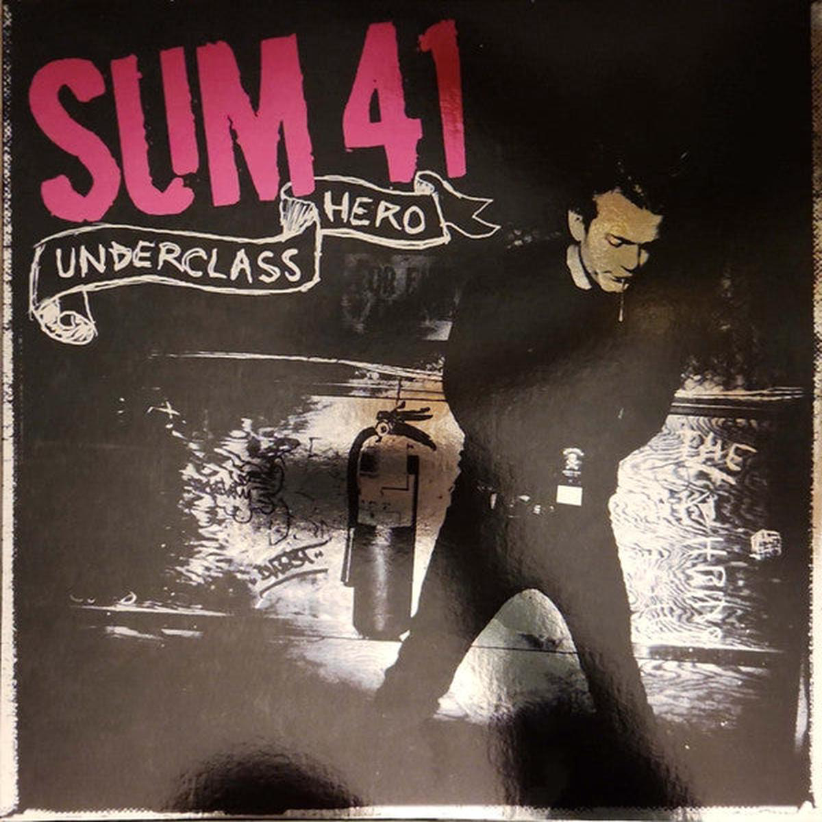 SUM 41 8211 UNDERCLASS HERO LIMEBLACK SWIRL 8211 LP