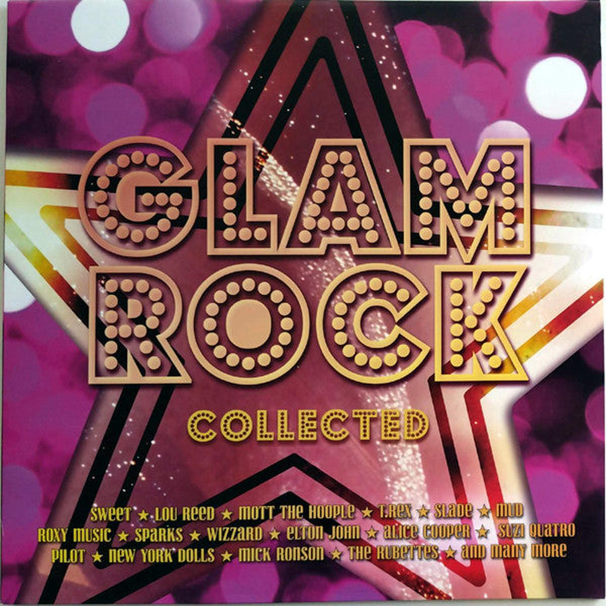 VARIOUS 8211 GLAM ROCK COLLECTED SILVER 2LP SET 8211 LP