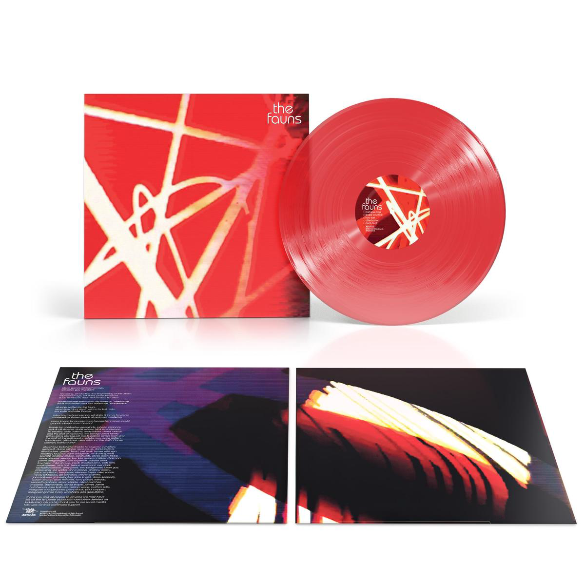 How Lost Transparent Red Vinyl LP
