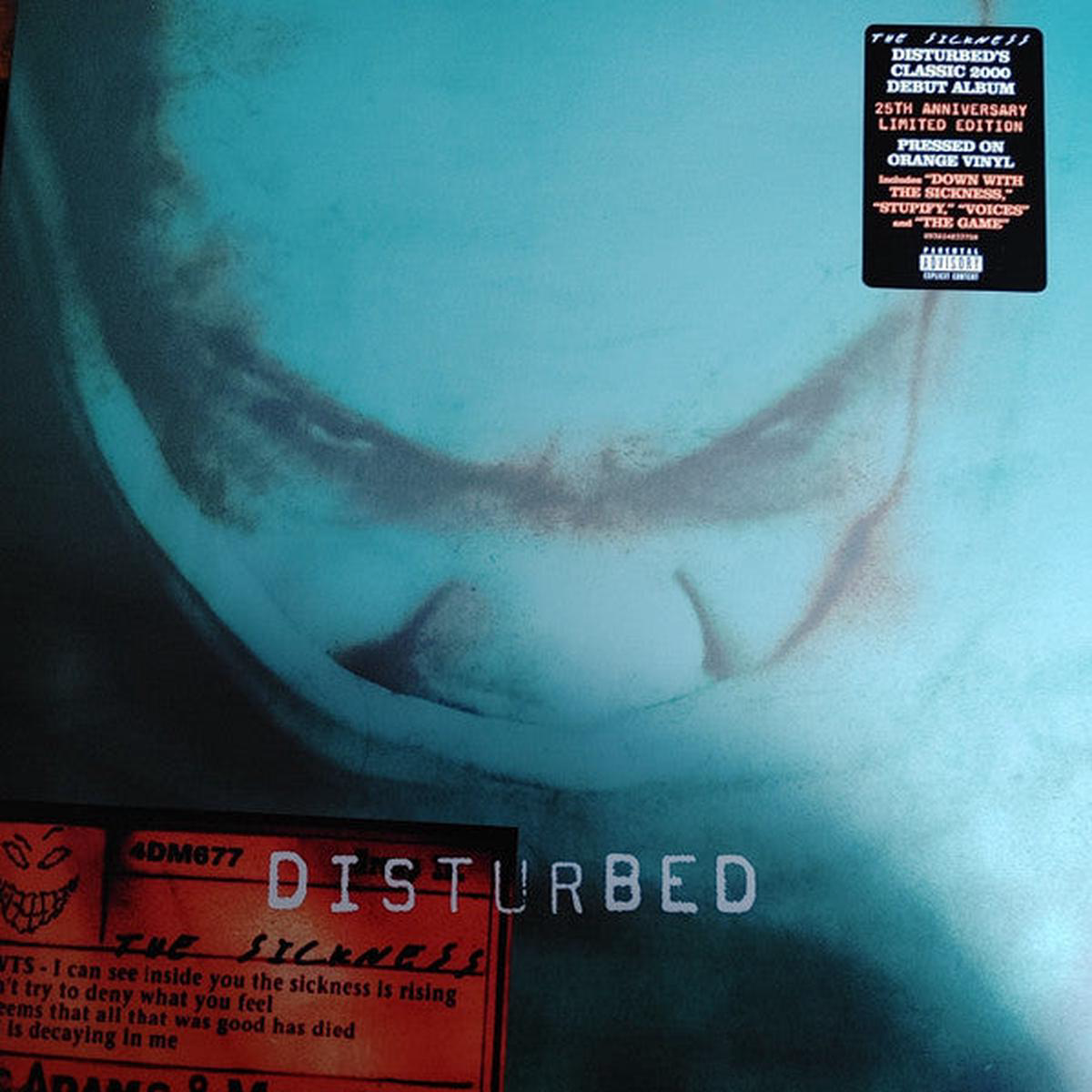 DISTURBED 8211 SICKNESS GREEN 2LP SET (2025 REISSUE) 8211 LP