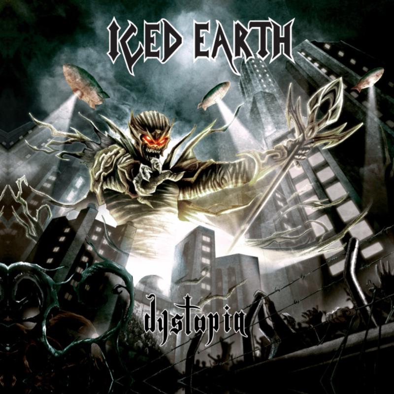 Iced Earth - Dystopia [Marbled Red & Black Vinyl in Special 3D Cover] (LP) PREORDER