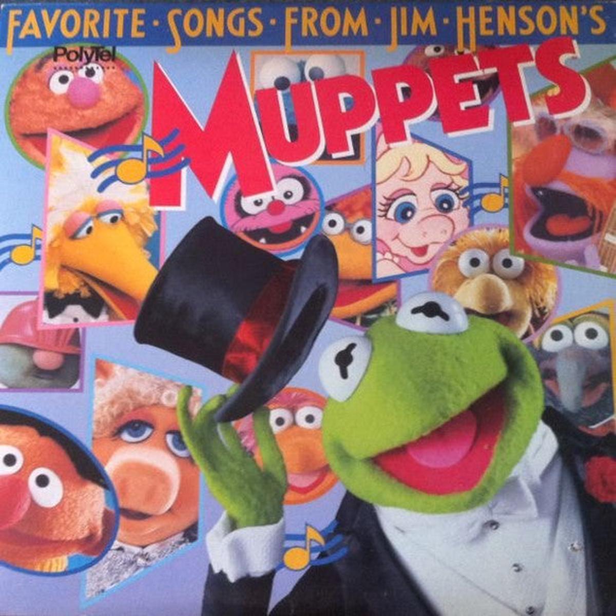 The Muppets Favorite Songs From Jim Henson's Muppets 1986 Contemporary / Novelty / Theme / Rock & Roll (vinyl lp)