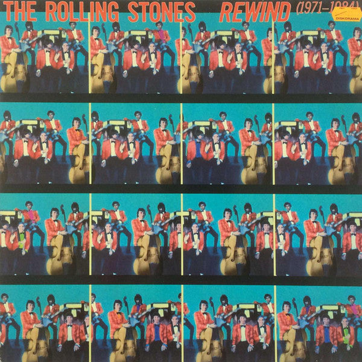 ROLLING STONES 8211 REWIND (GERMAN PRESS) 8211 LP