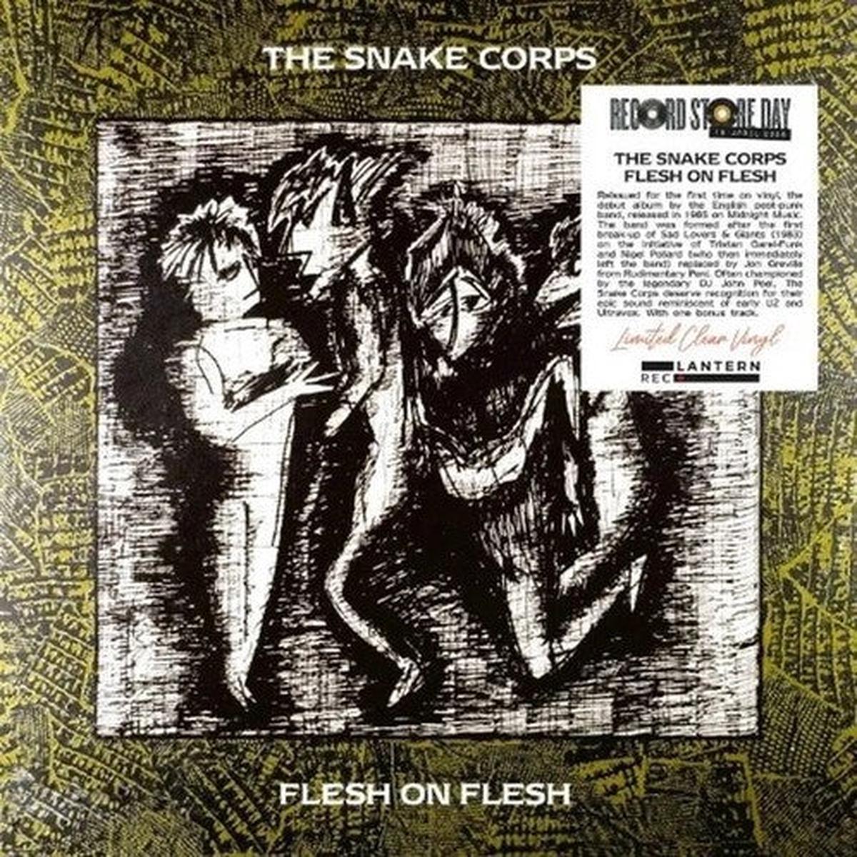 The Snake Corps: Flash On Flash - Limited Clear Vinyl - VINYL LP