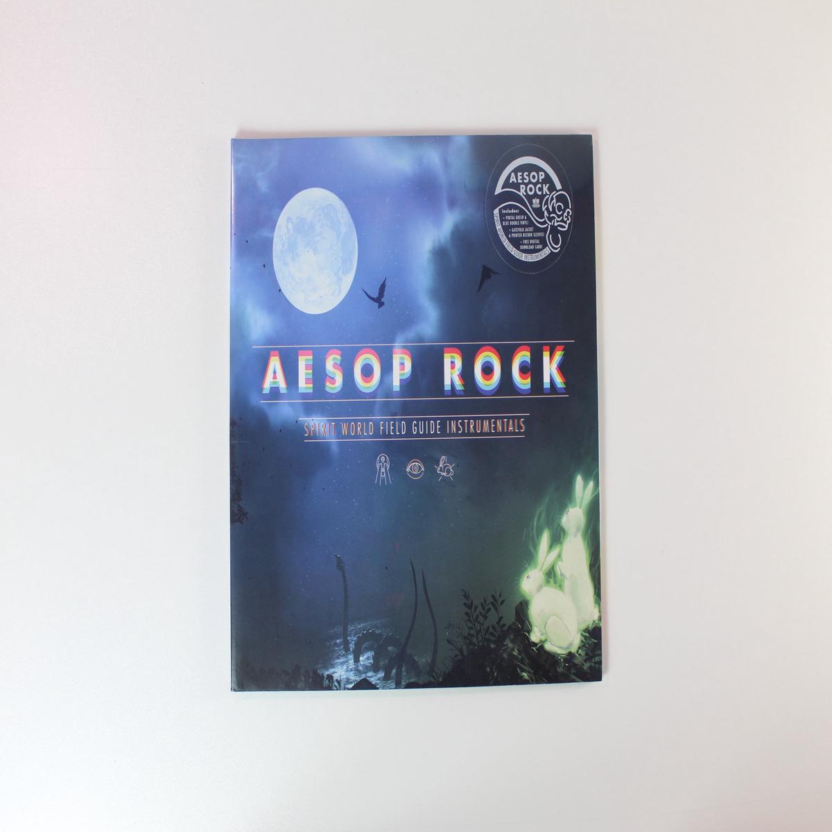 Aesop Rock - Spirit World Field Guide Instrumentals on Rhymesayers Green Blue Vinyl Sealed