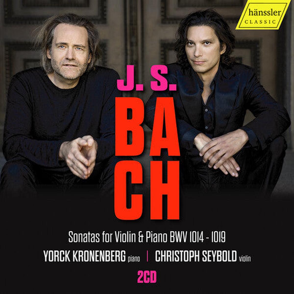 Yorck Kronenberg: Bach: Sonatas for Violin & Piano, BWV 1014-1019 - COMPACT DISCS