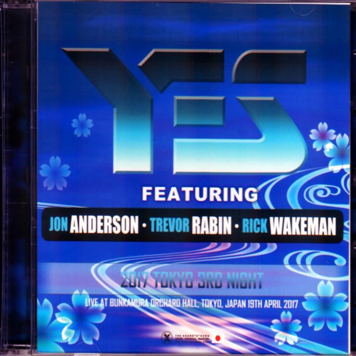 Yes Jon Anderson, Trevor Rabin, Rick Wakeman Yes/Tokyo,Japan 4.19.2017 Matrix Ver