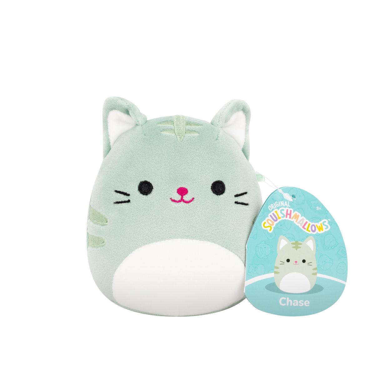 Squishmallows Original 5 Inch S26 Little Plush Squad - Chase Tabby Cat