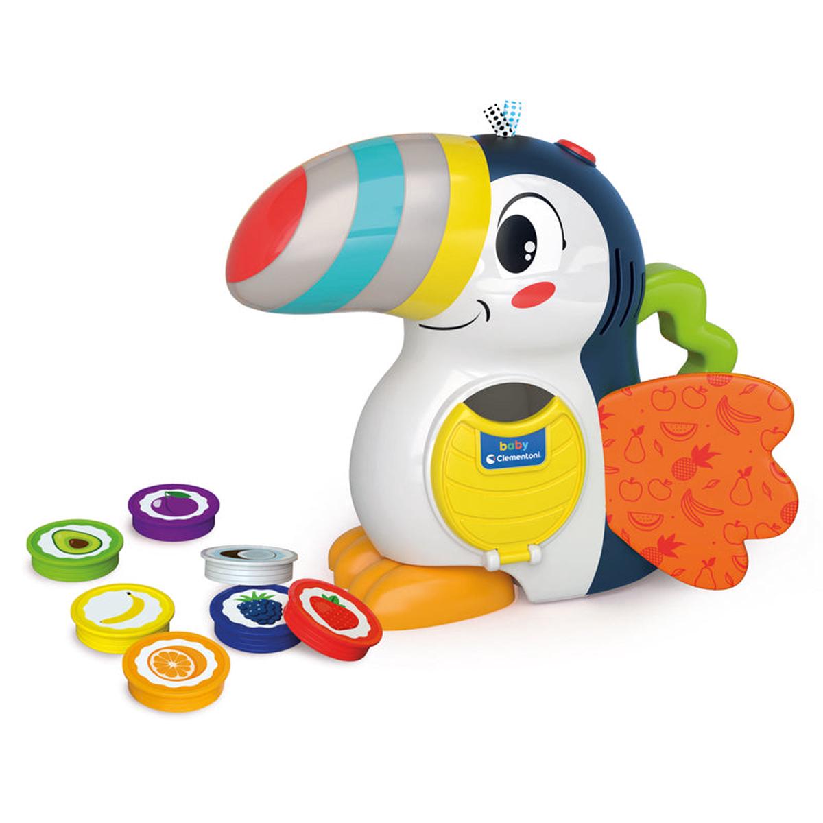Clementoni Tucano Aprendendo Frutas e Cores