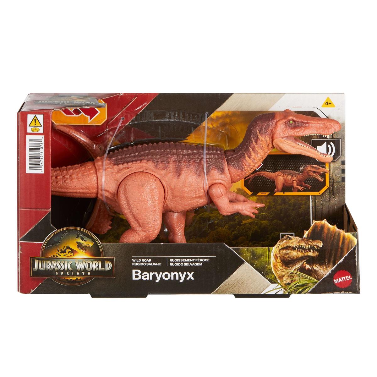 Jurassic World Rebirth Wild Roar Sounds Baryonyx