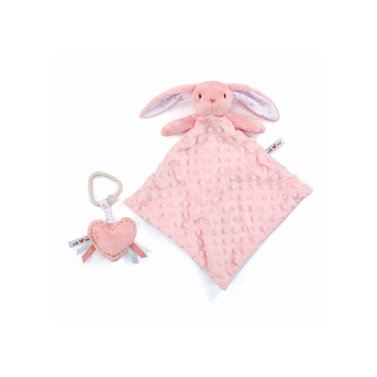 Pink Baby Bunny Sensory Gift Set