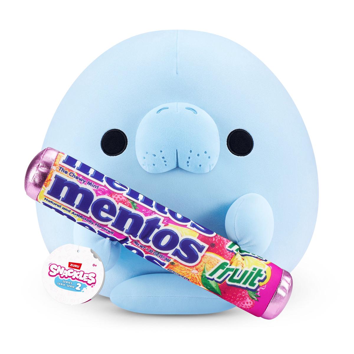 ZURU Snackles 8 Inch Series 2 Plush - Sea Cow & Mentos (Fruit)