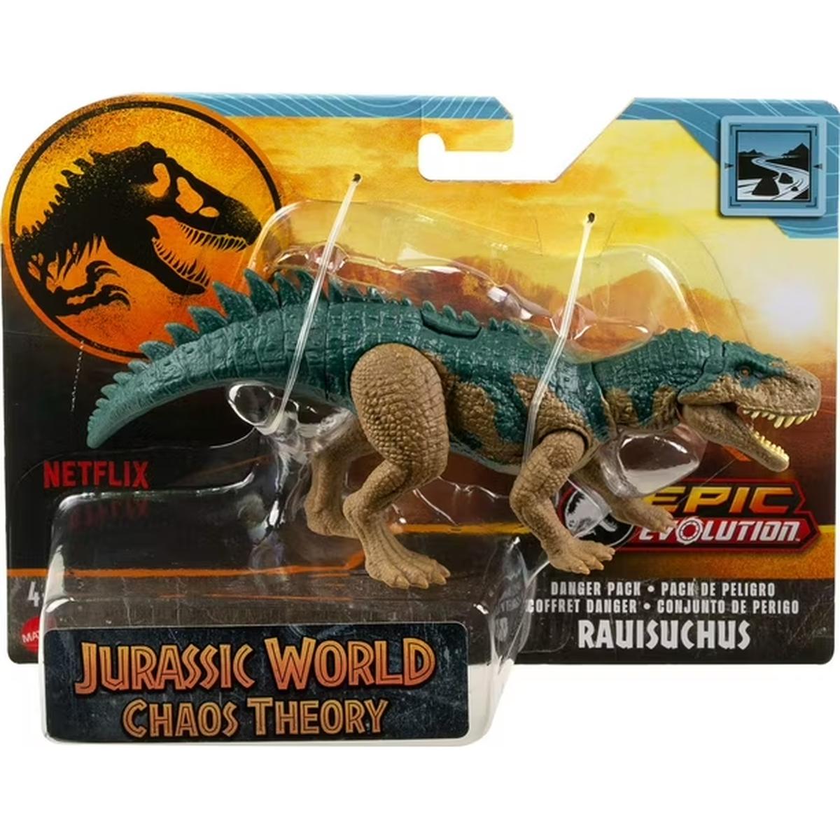 Jurassic World Epic Evolution Danger Pack Dino Rauisuchus