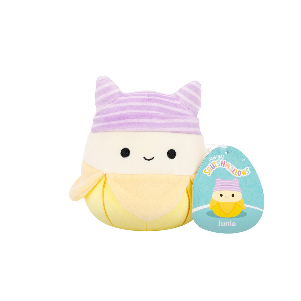 Squishmallows Original 5 Inch S26 Little Plush Squad - Junie Yellow Banana