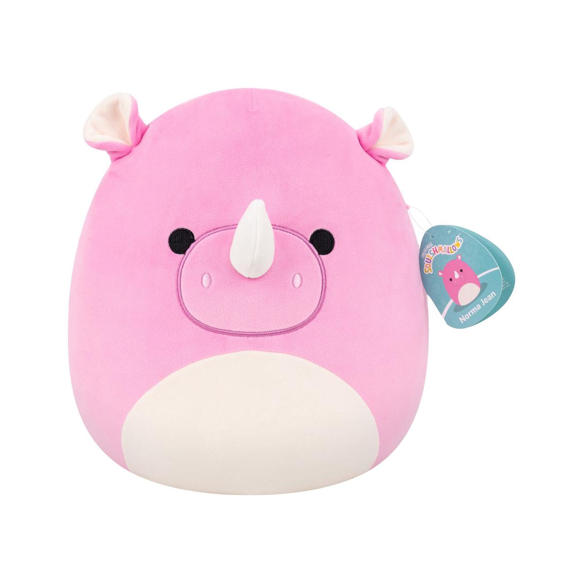 Squishmallows 12 Inch Plush S26 - Norma Jean Pink Rhino
