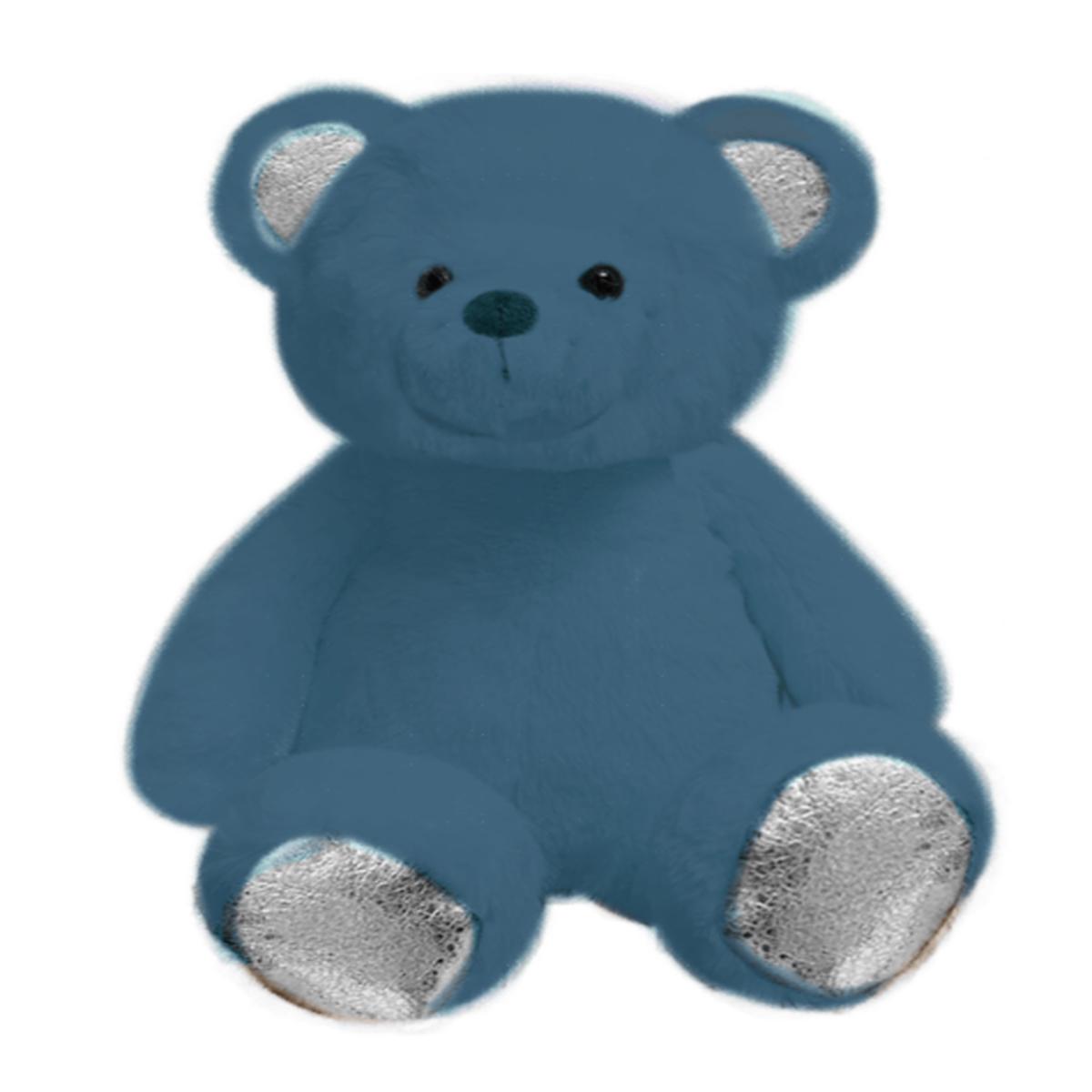 Plush Russ Crackle Bears 14 Inch Blue