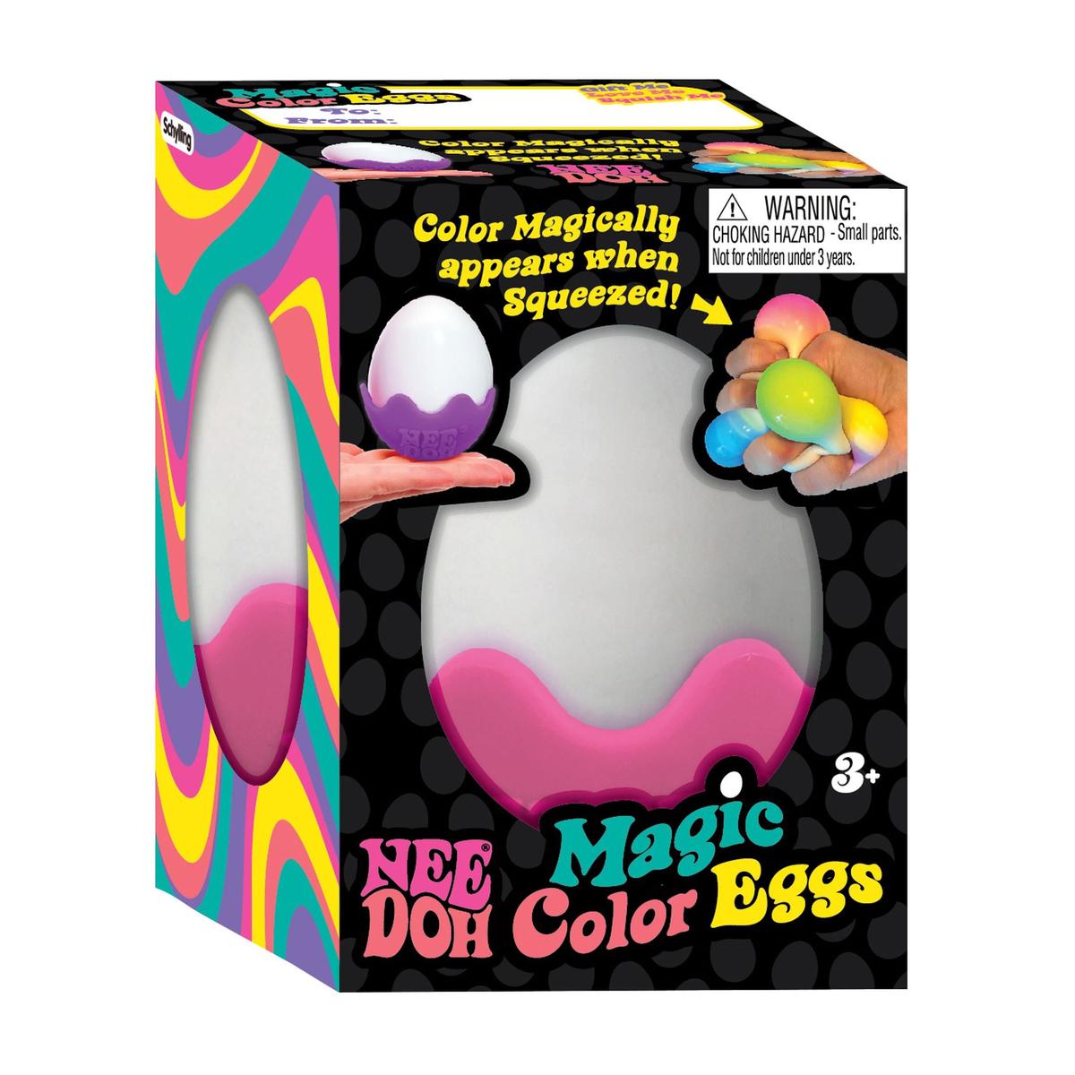 NeeDoh Magic Colour Egg Assorted Styles