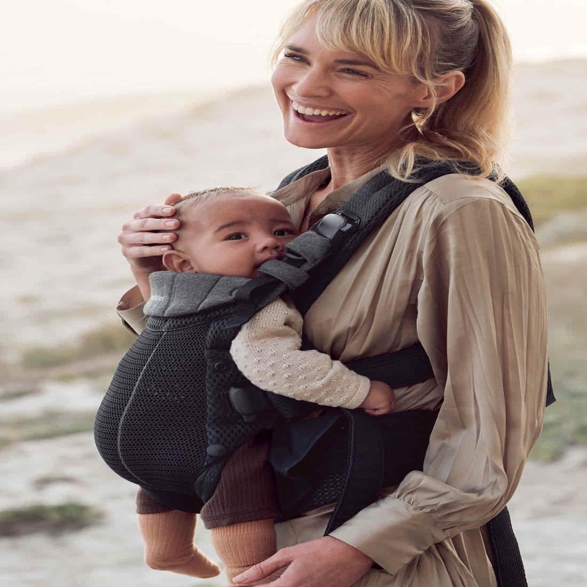 BabyBjrn Baby Carrier Harmony - Black, 3D Mesh