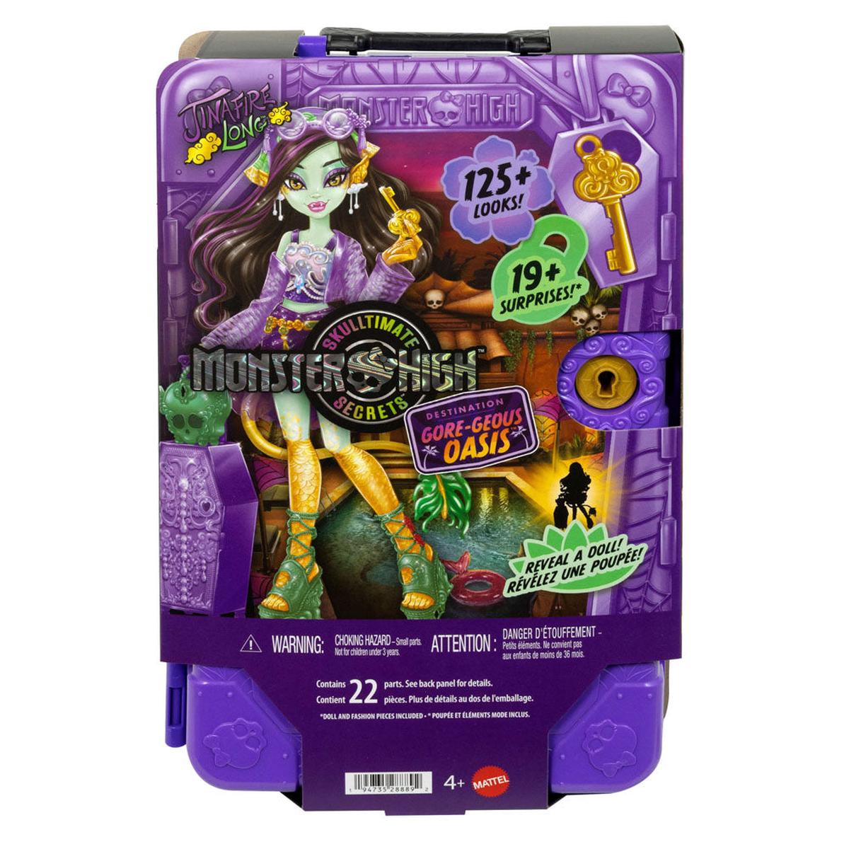 Monster High Skulltimate Secrets Gore-geous Oasis Series 7 Jinafire Long