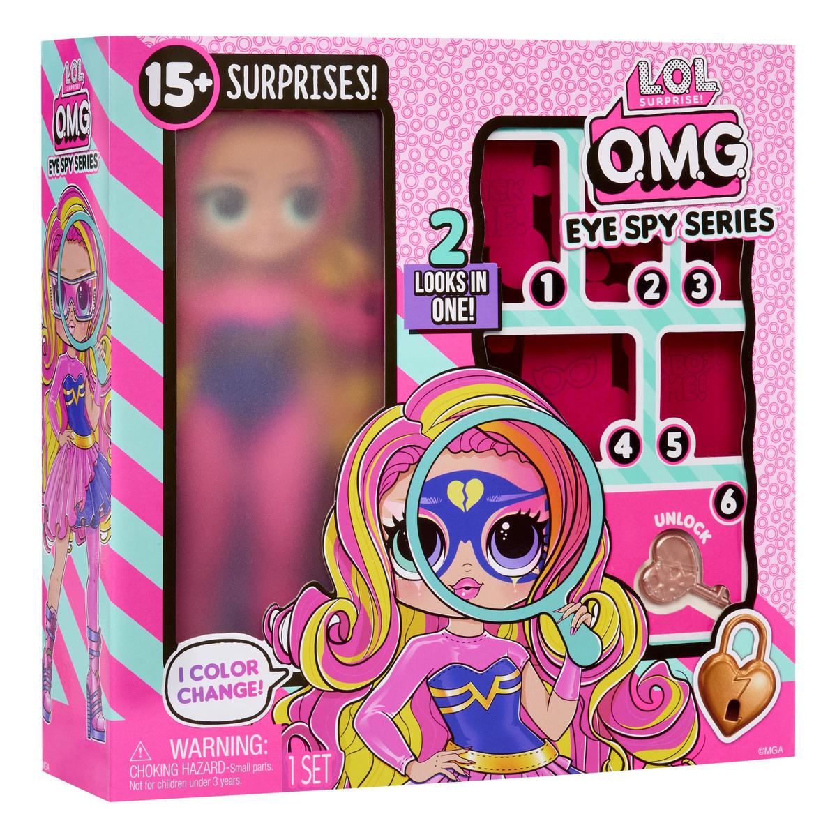 L.O.L Surprise OMG Eye Spy Sabrina Sky Superhero