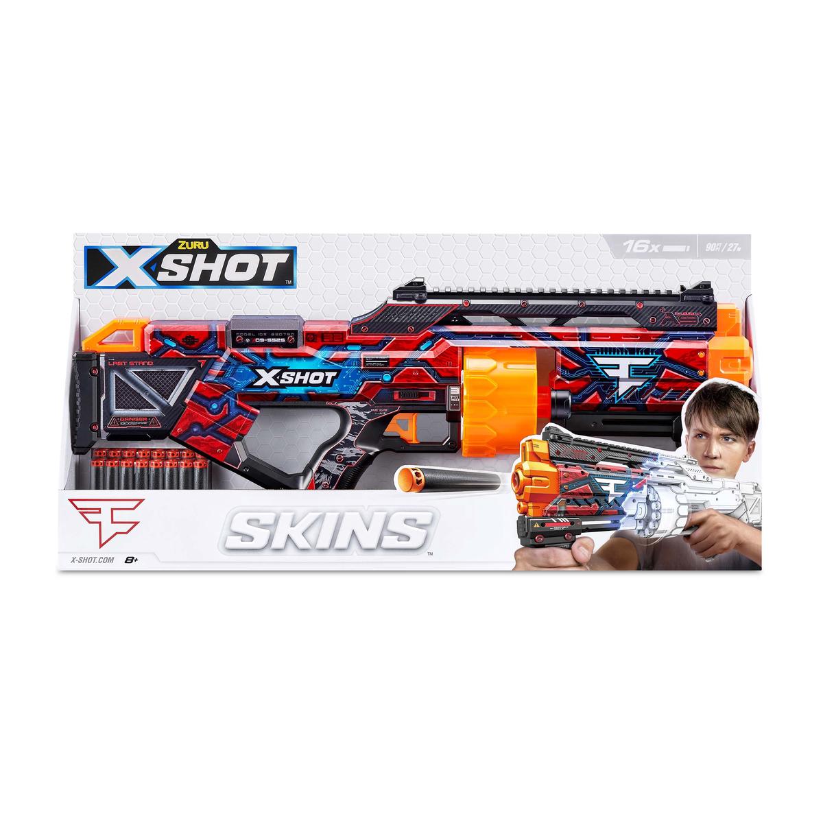ZURU XSHOT Skins Last Stand Faze Clan