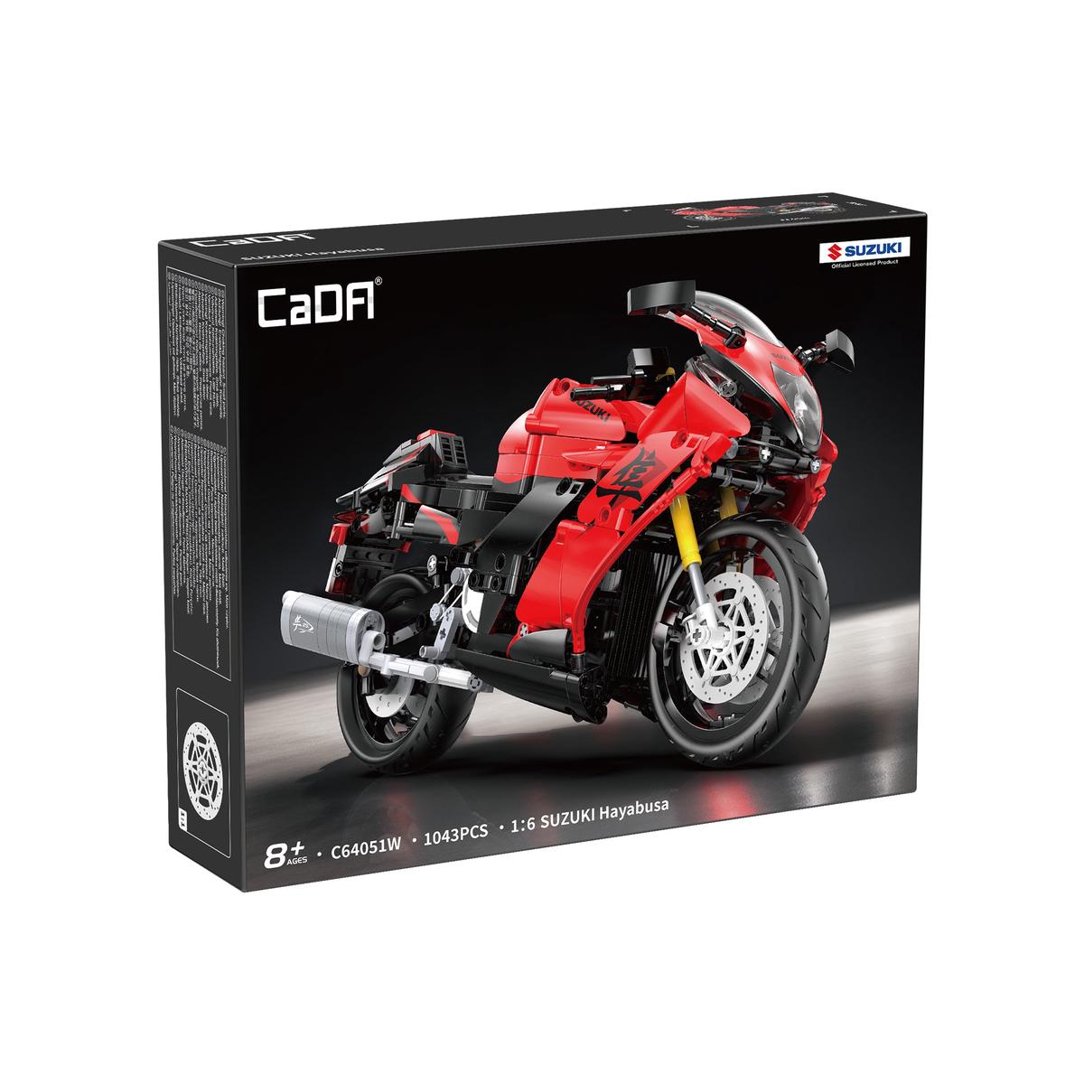 CaDA 1:6 Brick Suzuki Hayabusa Motorcycle