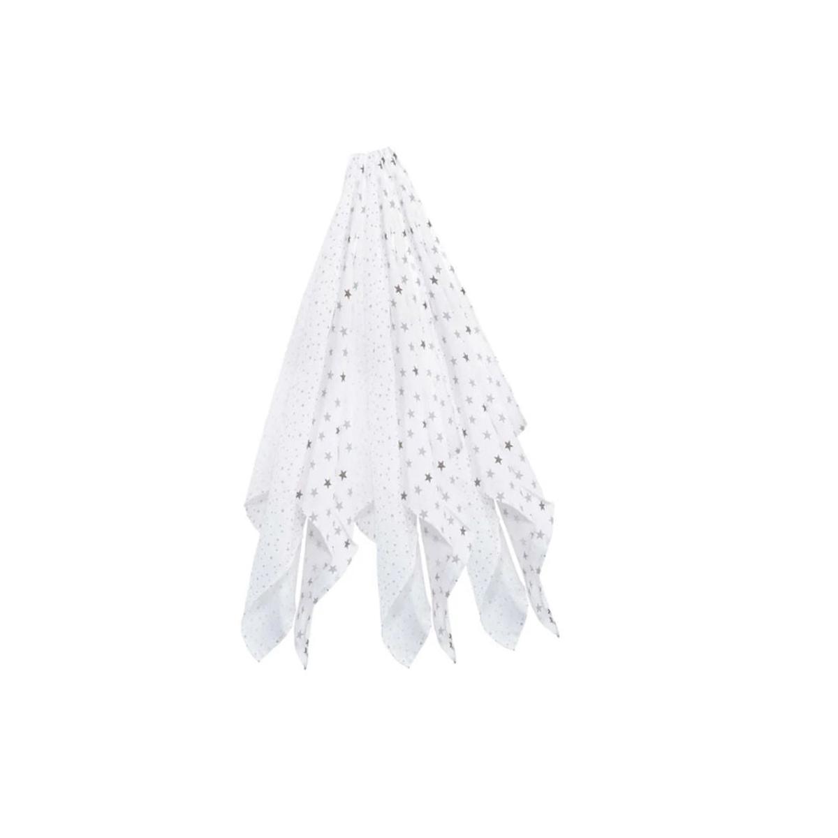 Trio kilo sept Pack of 6 Muslin Swaddles (70x70 cm)