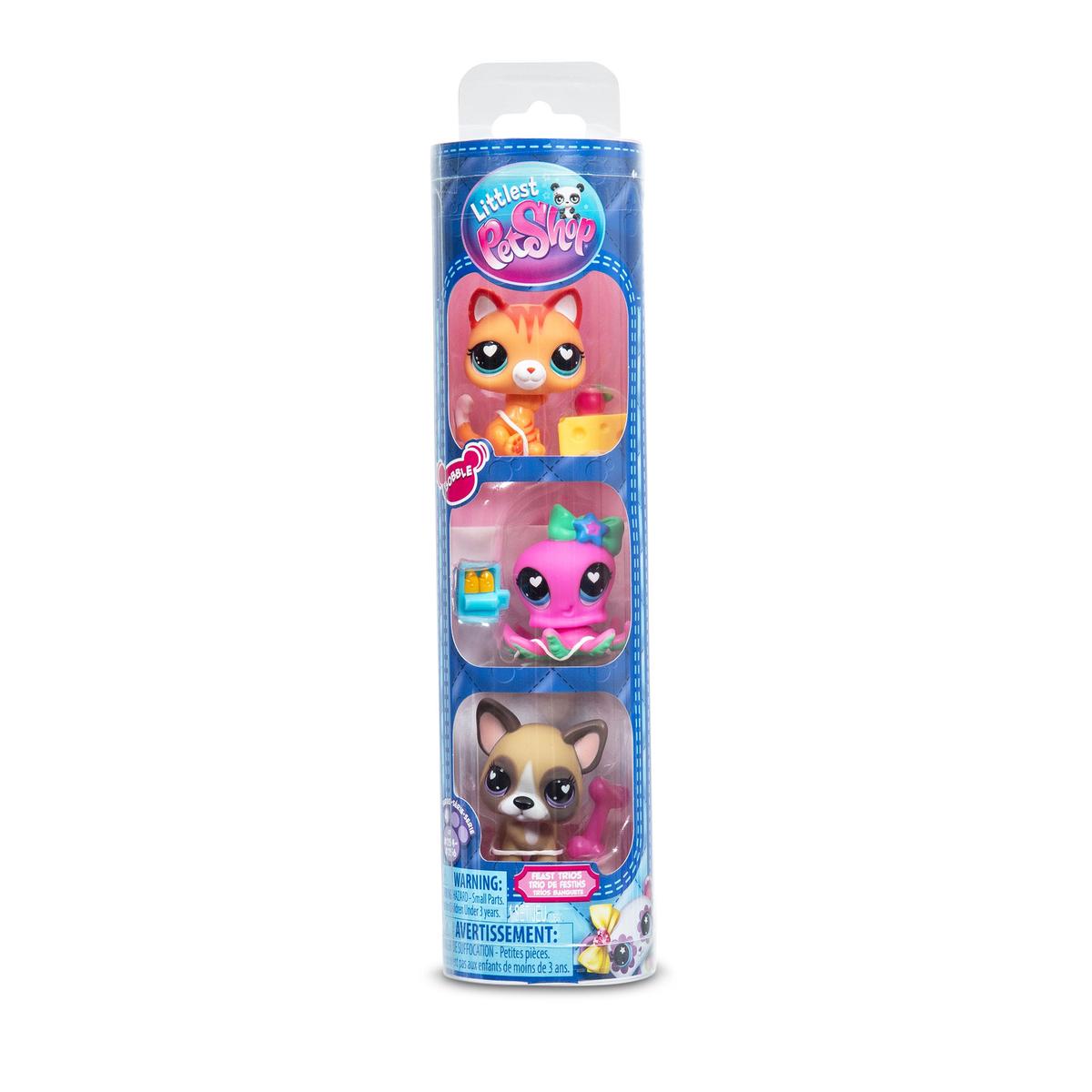 Littlest Pet Shop 3 Pack Trio Series 4 - Fun Feast