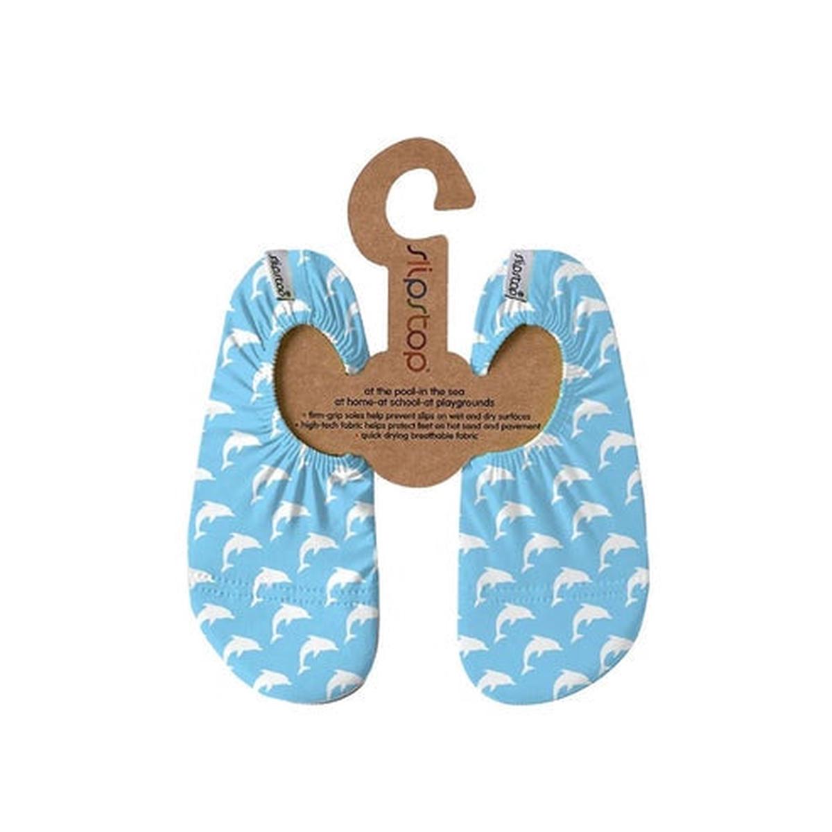 Slipstop Shark Light Blue Slippers Sea Shoes 18 TO 29