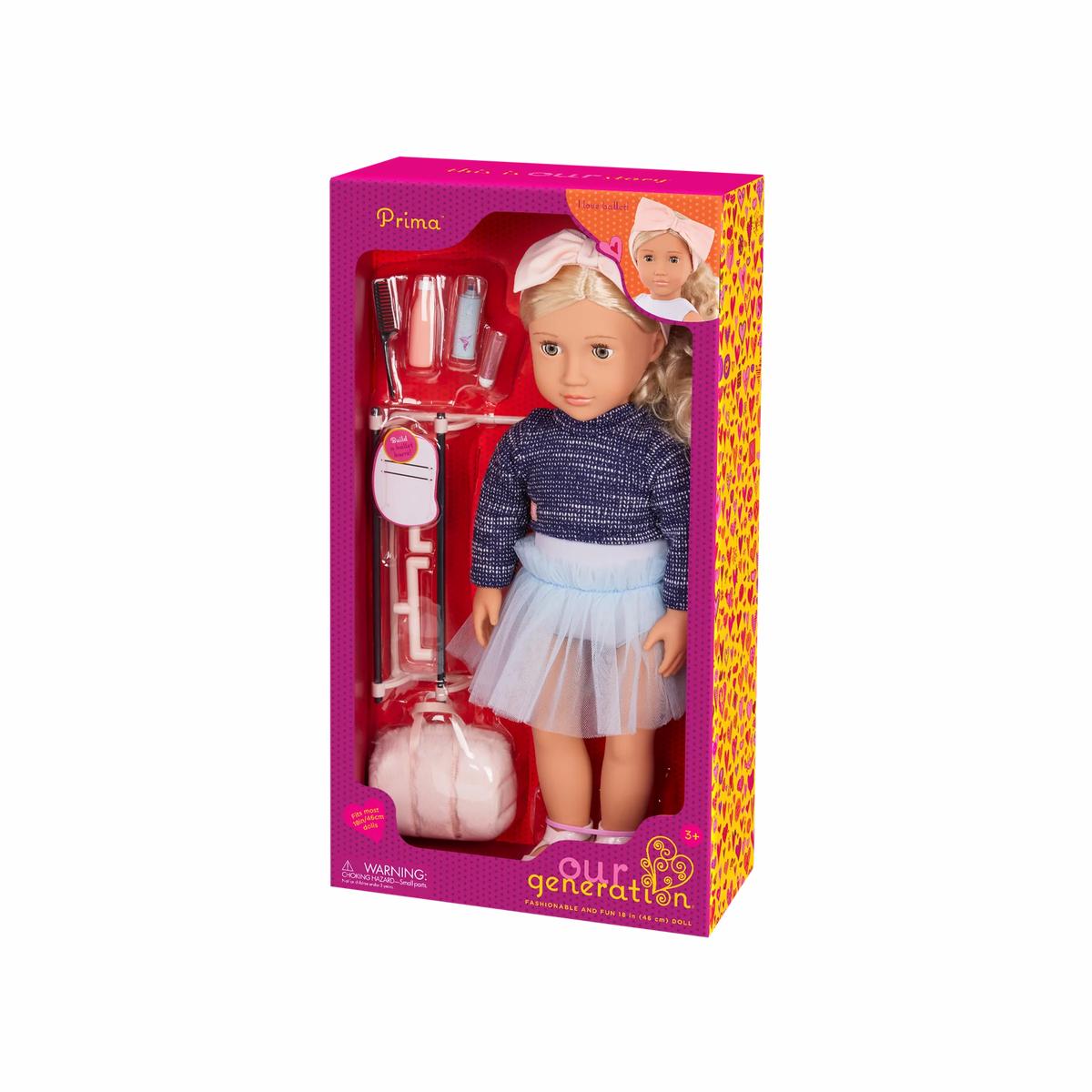 Our Generation 18 Inch Deluxe Doll Prima