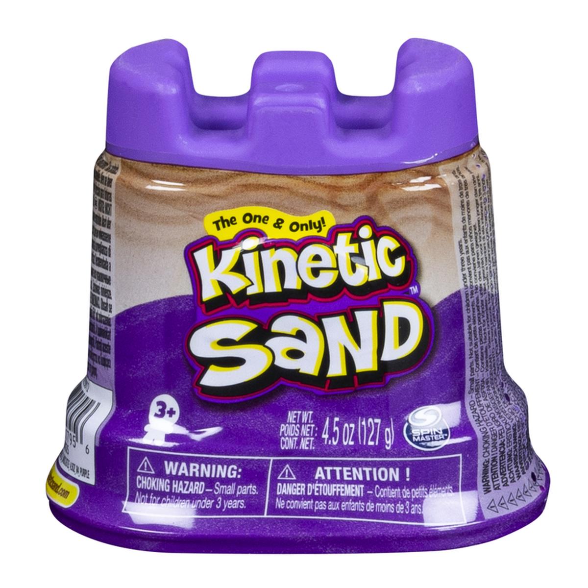Kinetic Sand 127G Coloured Sand Single Pack Purple