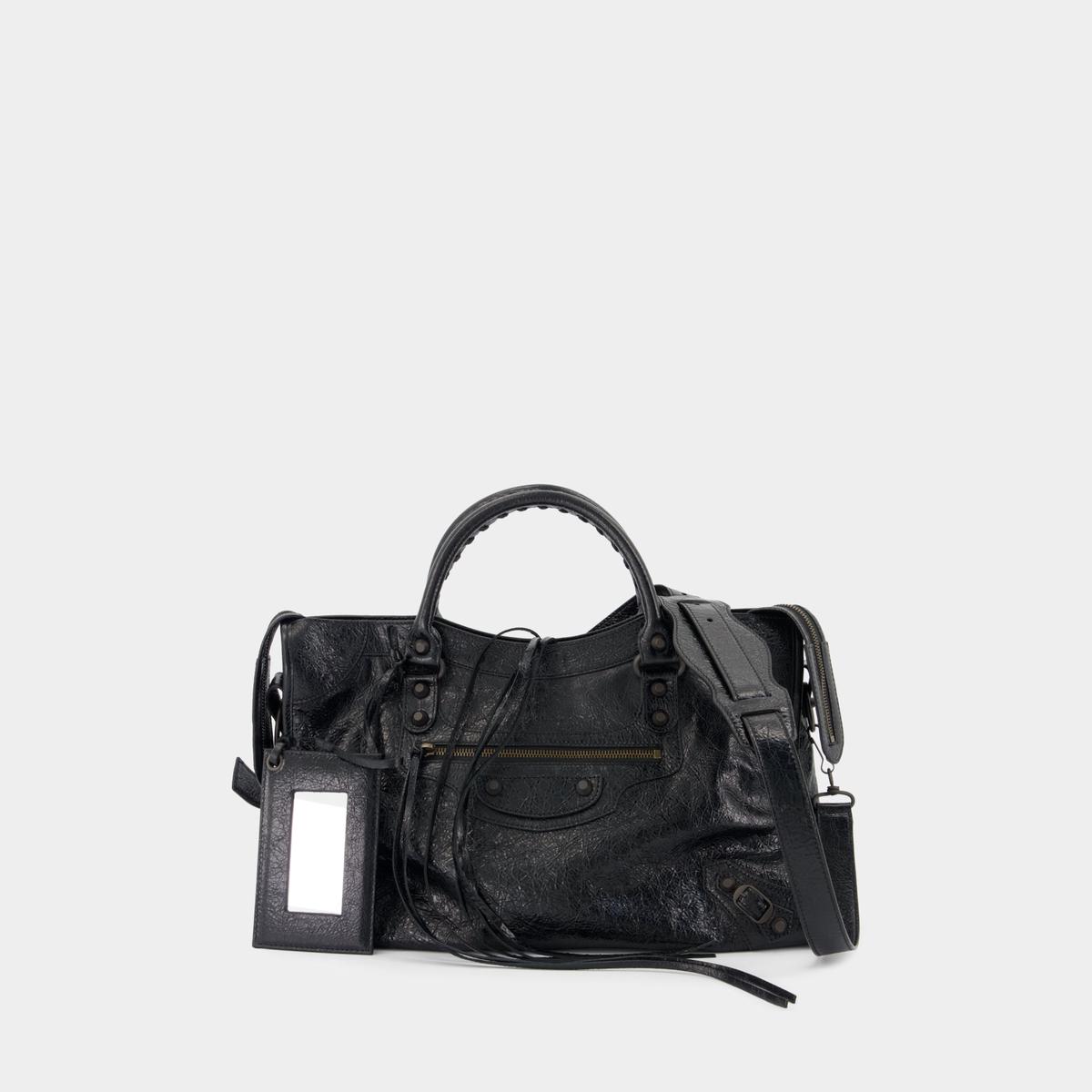 Le City Bag - Balenciaga - Leather - Black
